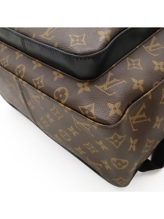Louis Vuitton Monogram Macassar Josh Backpack Shoulder Bag